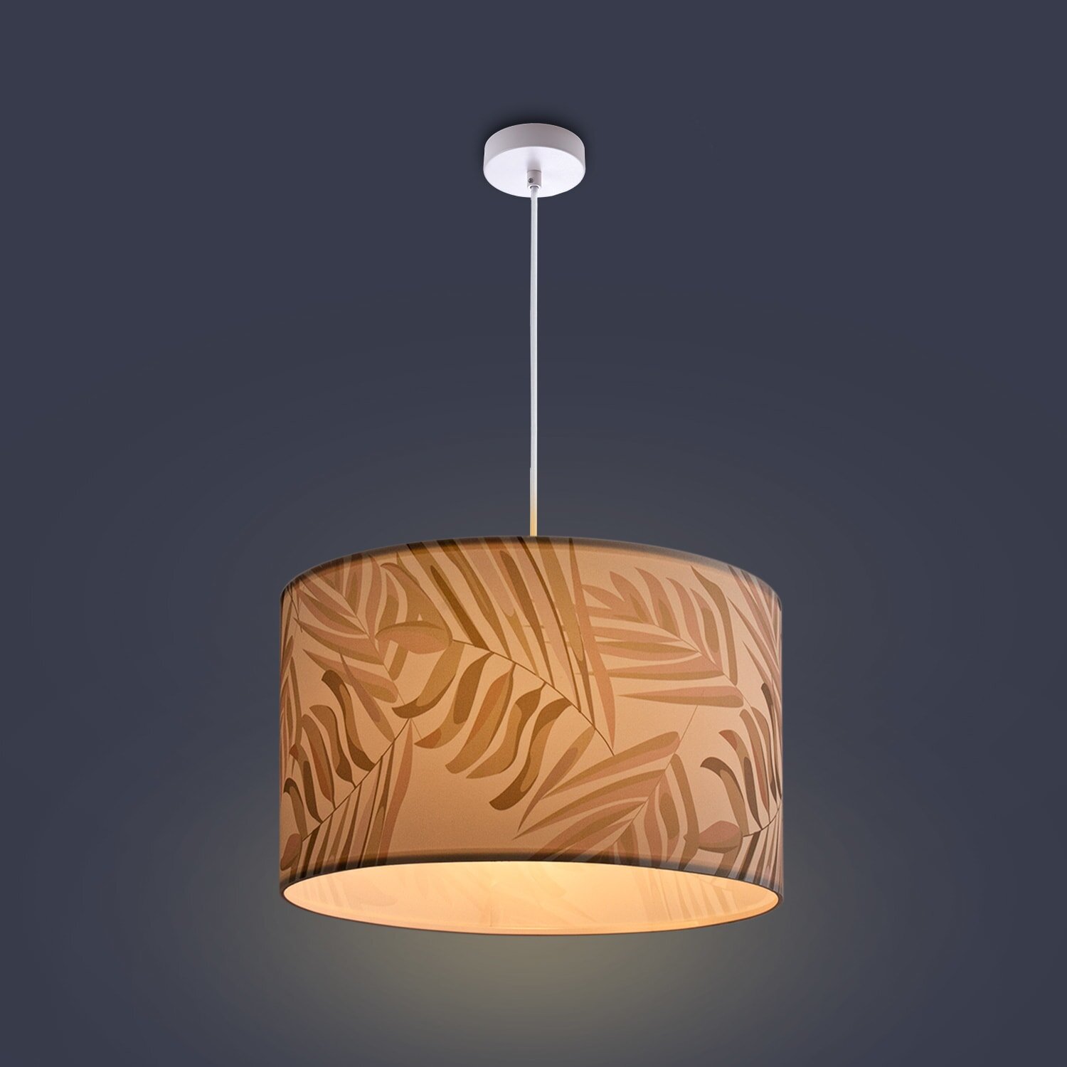teppich.pl Lampa wisząca Loro jasnozielony