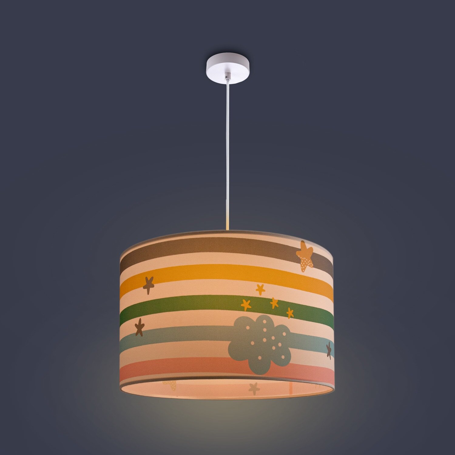 teppich.pl Lampa wisząca Loro krem