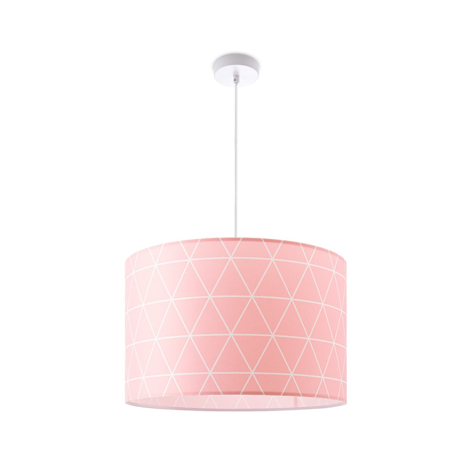 teppich.pl Lampa wisząca Loro różowy