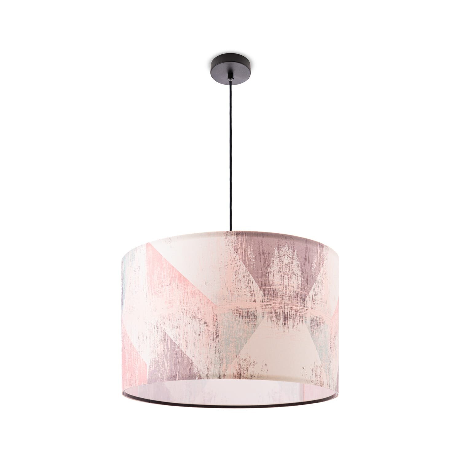 teppich.pl Lampa wisząca Loro różowy