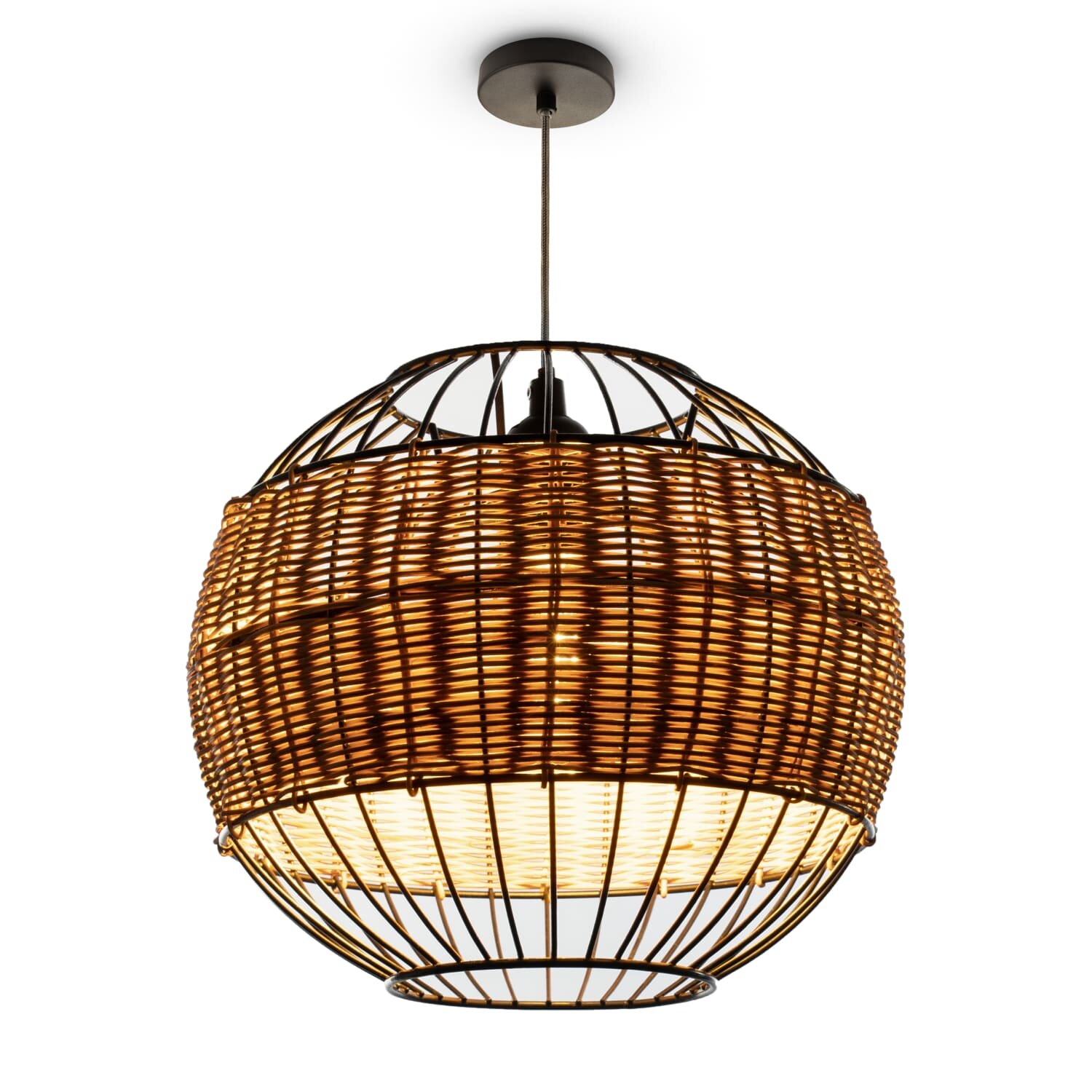 teppich.pl Lampa wisząca Riha natura