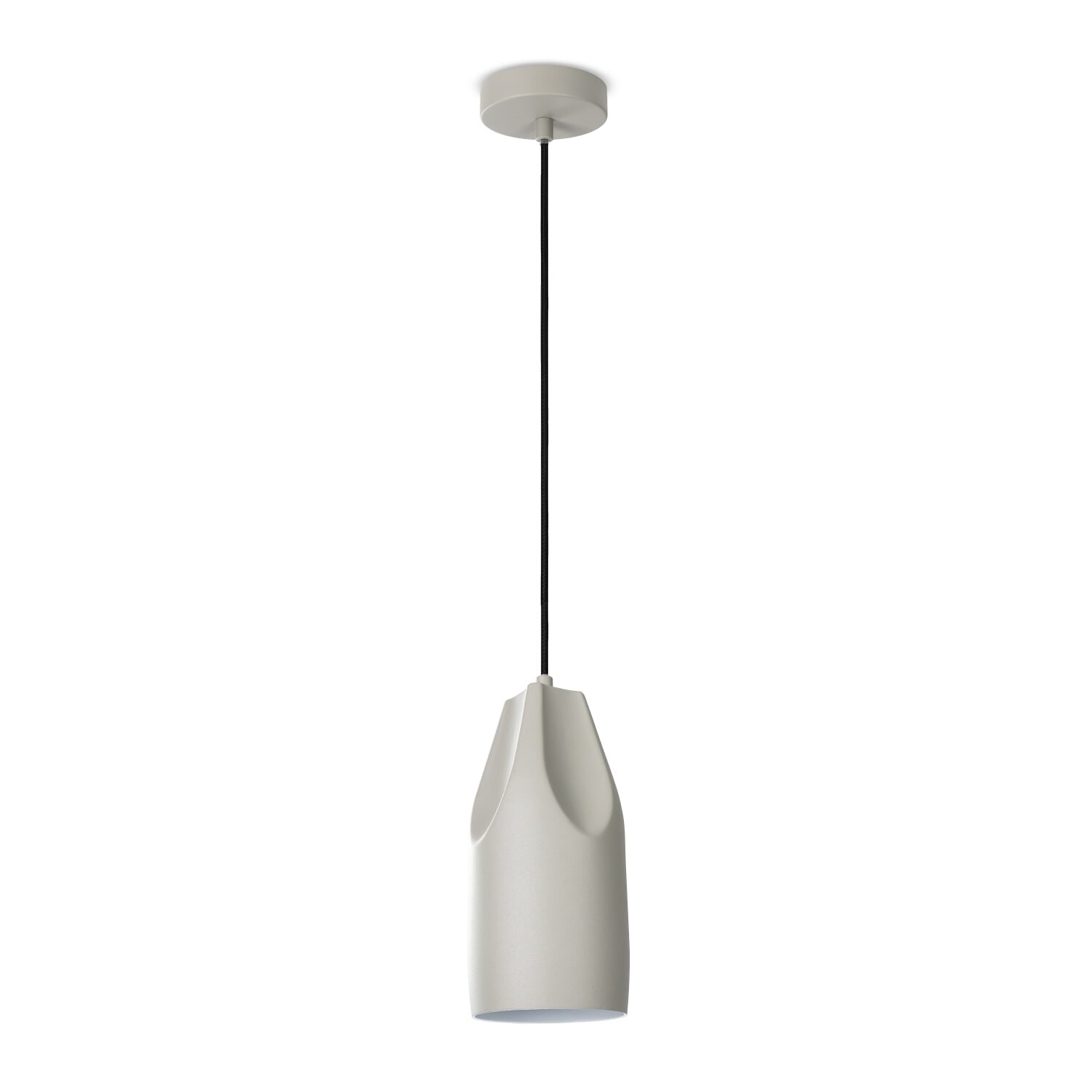 teppich.pl Lampa wisząca Riley jasnoszary