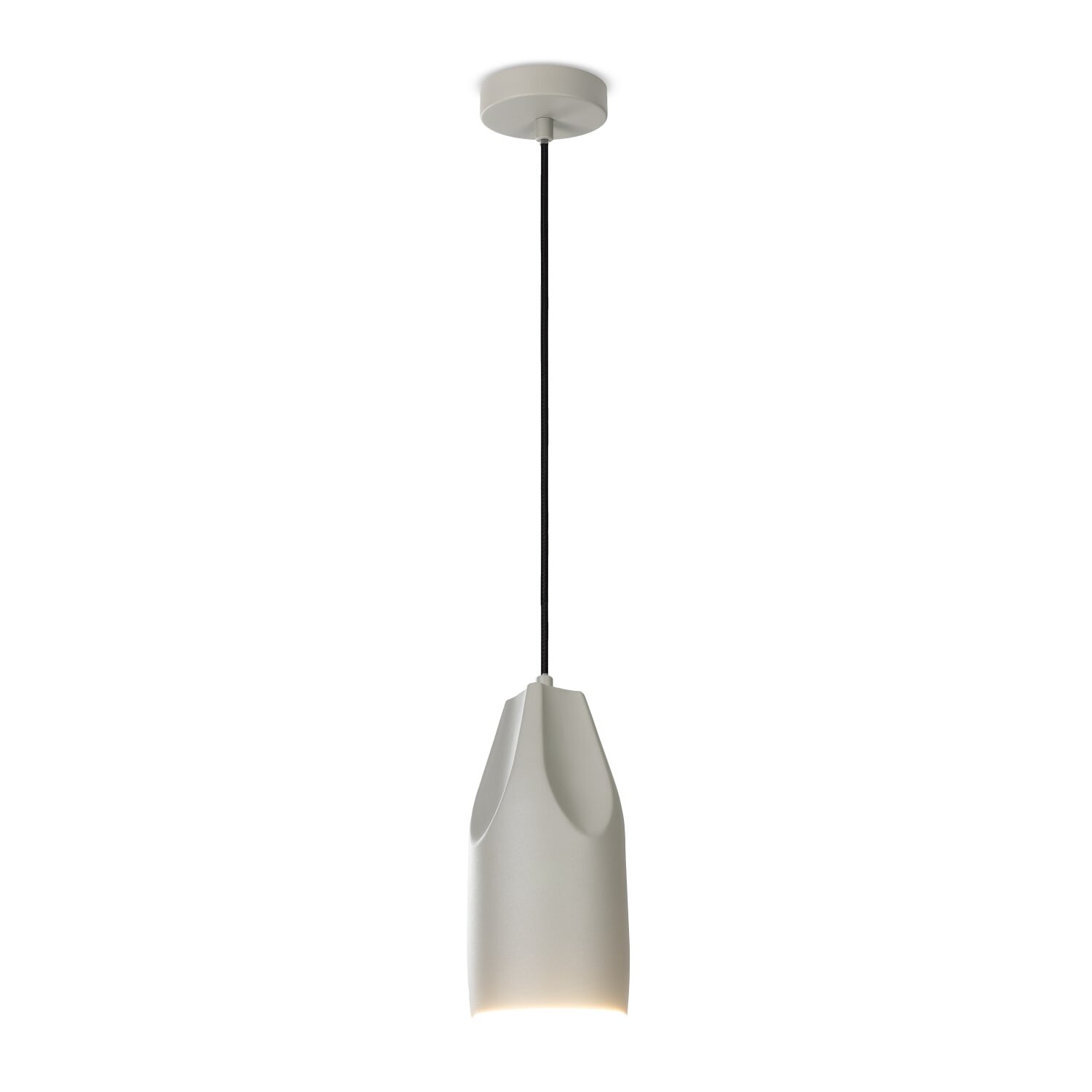 teppich.pl Lampa wisząca Riley jasnoszary