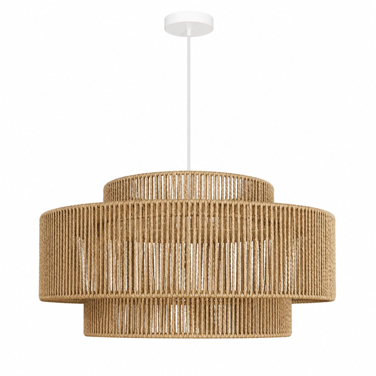 teppich.pl Lampa wisząca Runa ecru