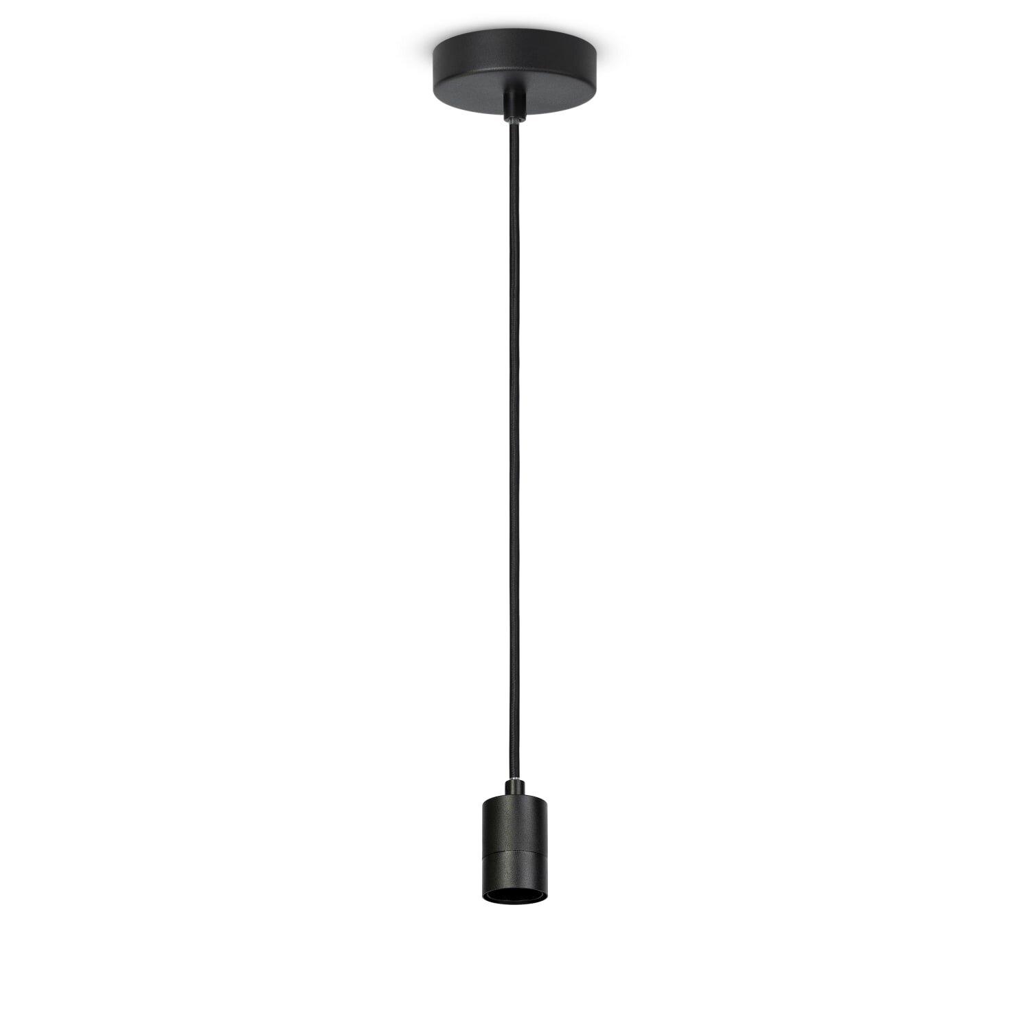 teppich.pl Lampa wisząca Zeno czarny