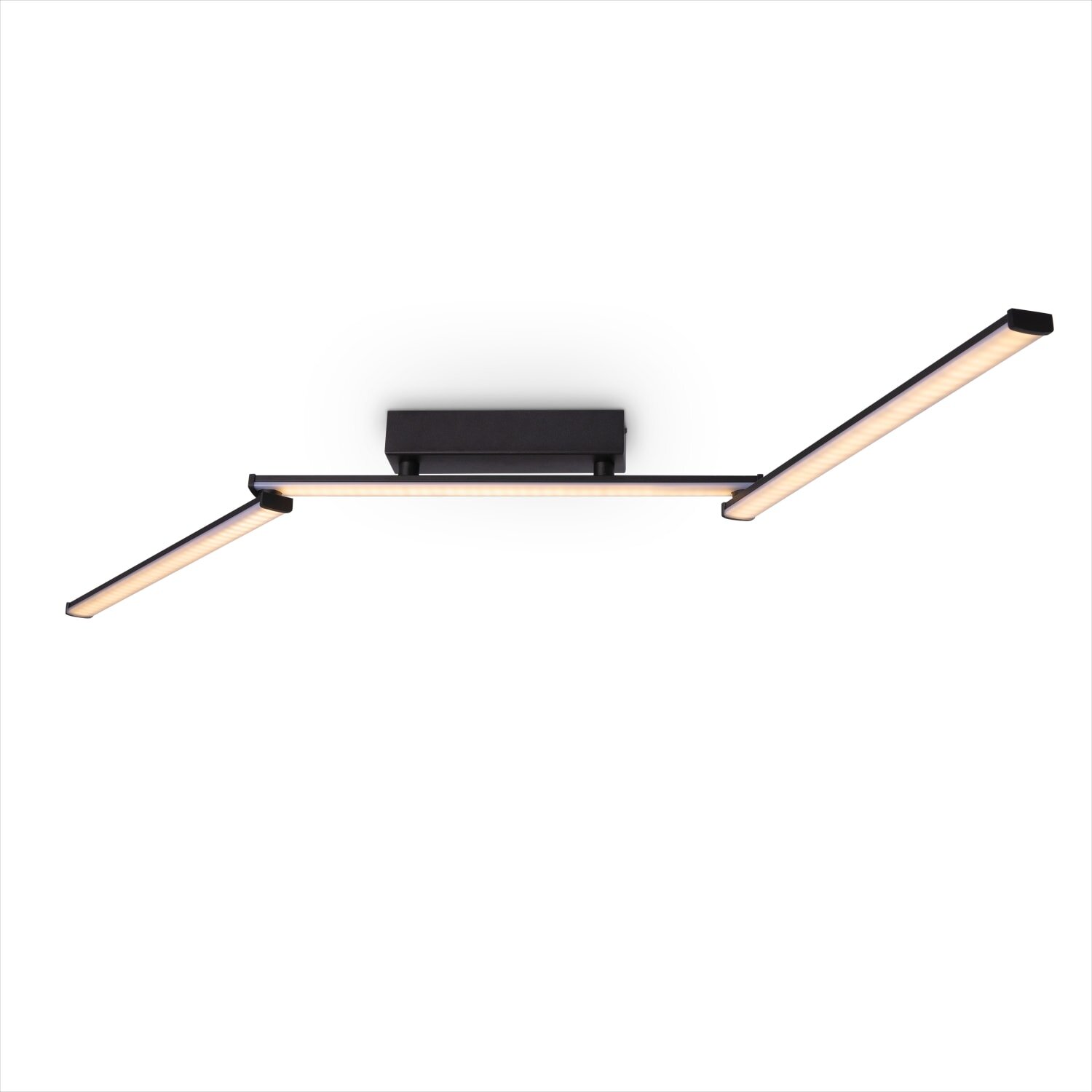 teppich.pl LED-Lampa sufitowa Dion czarno-biały