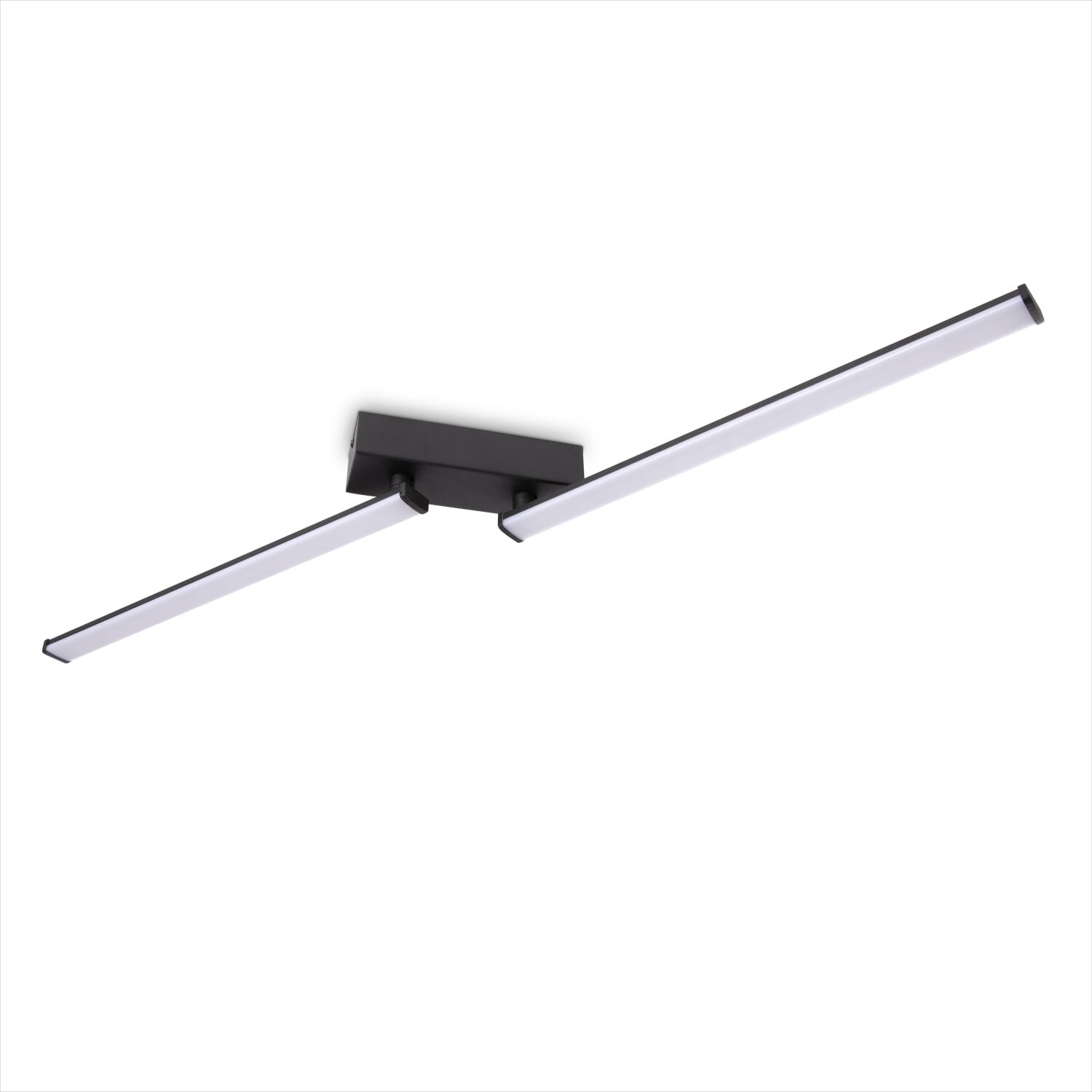 teppich.pl LED-Lampa sufitowa Dion czarno-biały