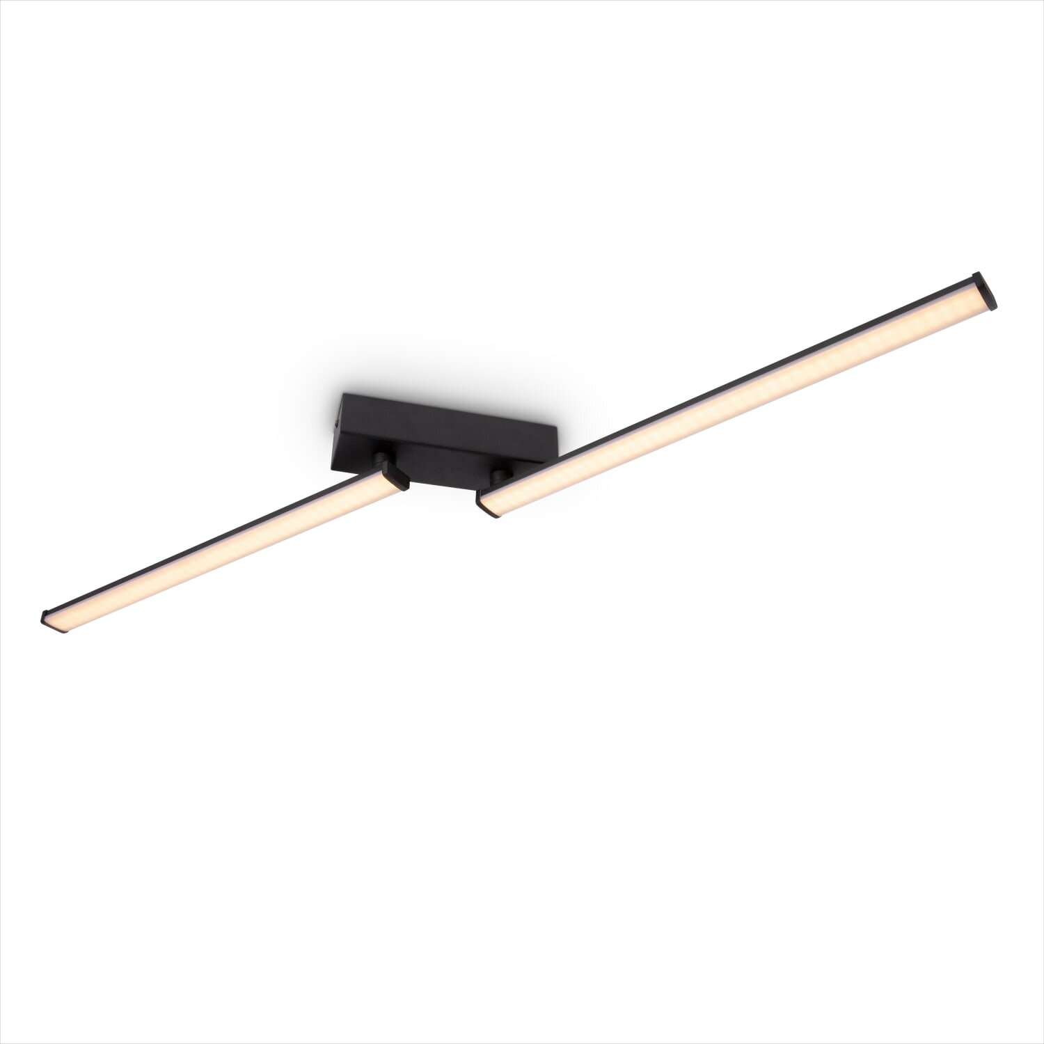 teppich.pl LED-Lampa sufitowa Dion czarno-biały