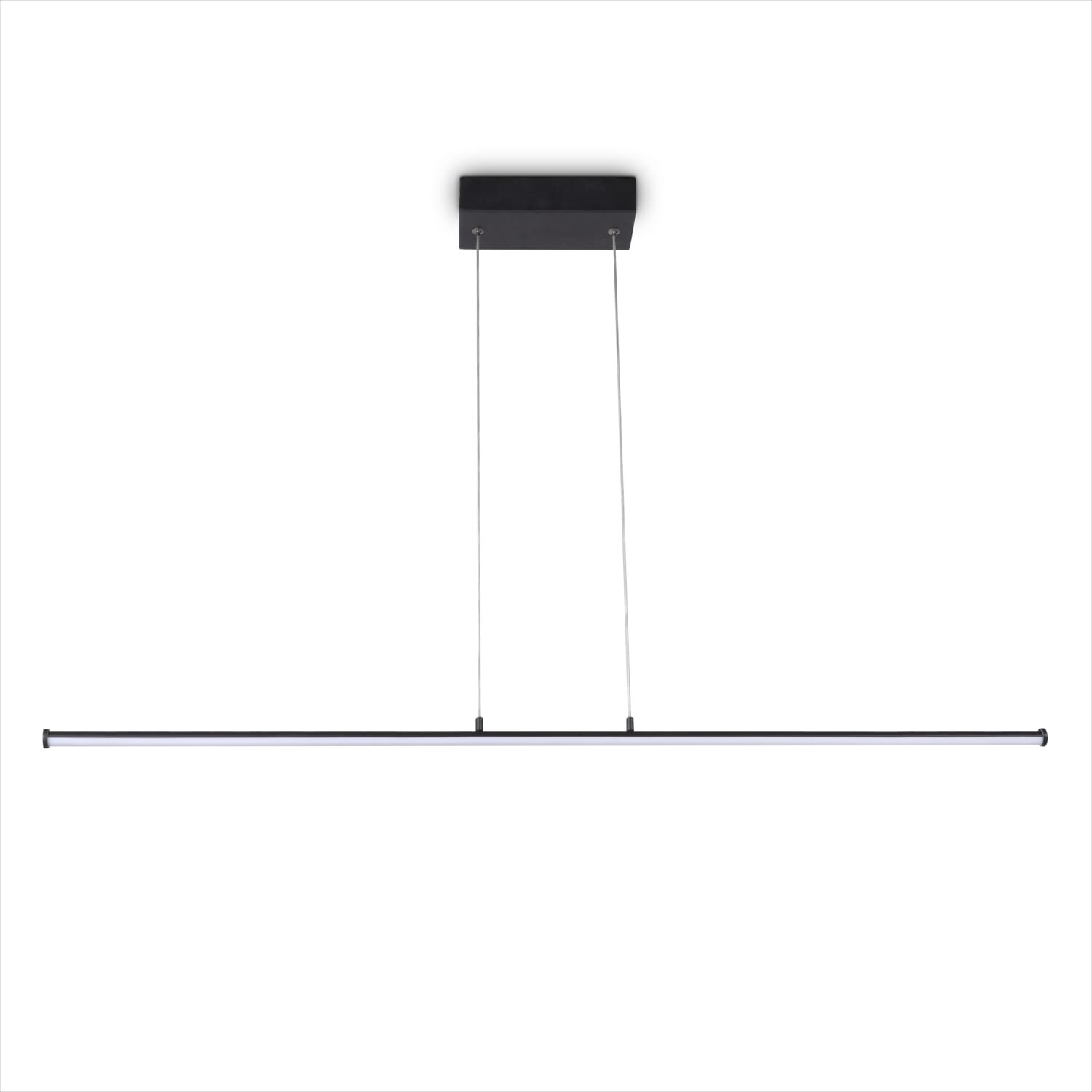 teppich.pl LED-Lampa wisząca Eda czarno-biały