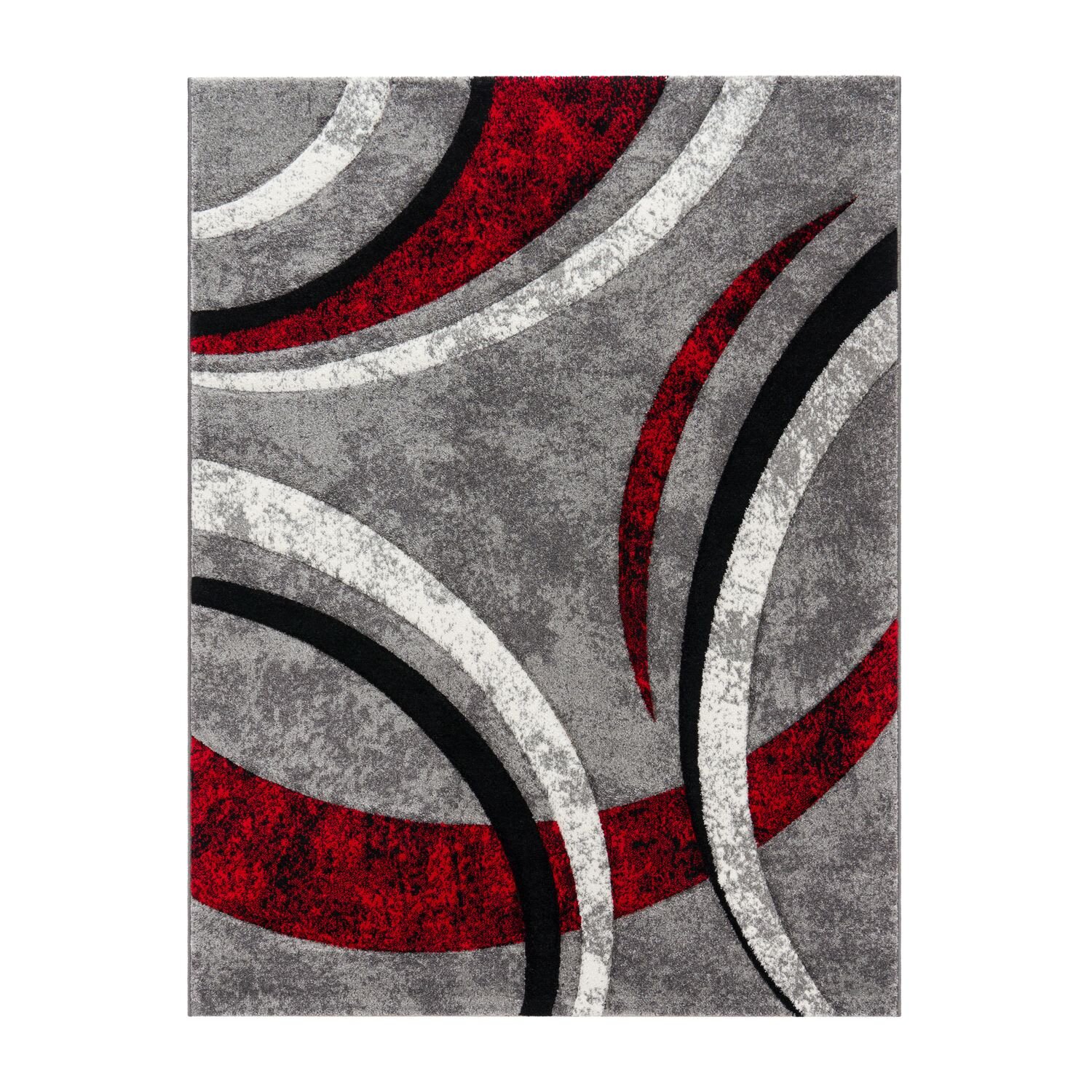 teppich.pl Nowoczesny dywan Bravo czerwony 80x150 cm