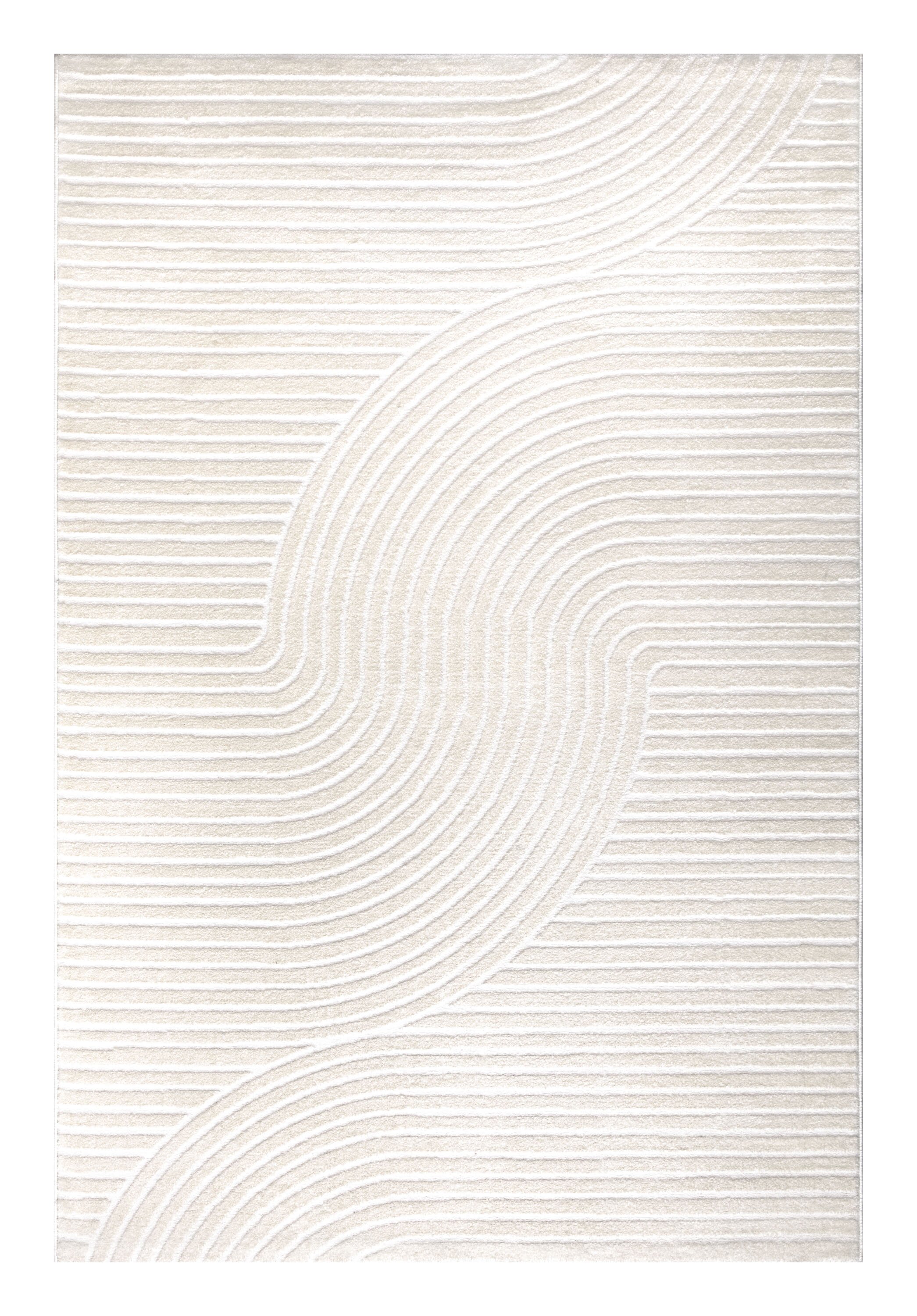 teppich.pl Nowoczesny dywan Lusenta beżowy 80x150 cm