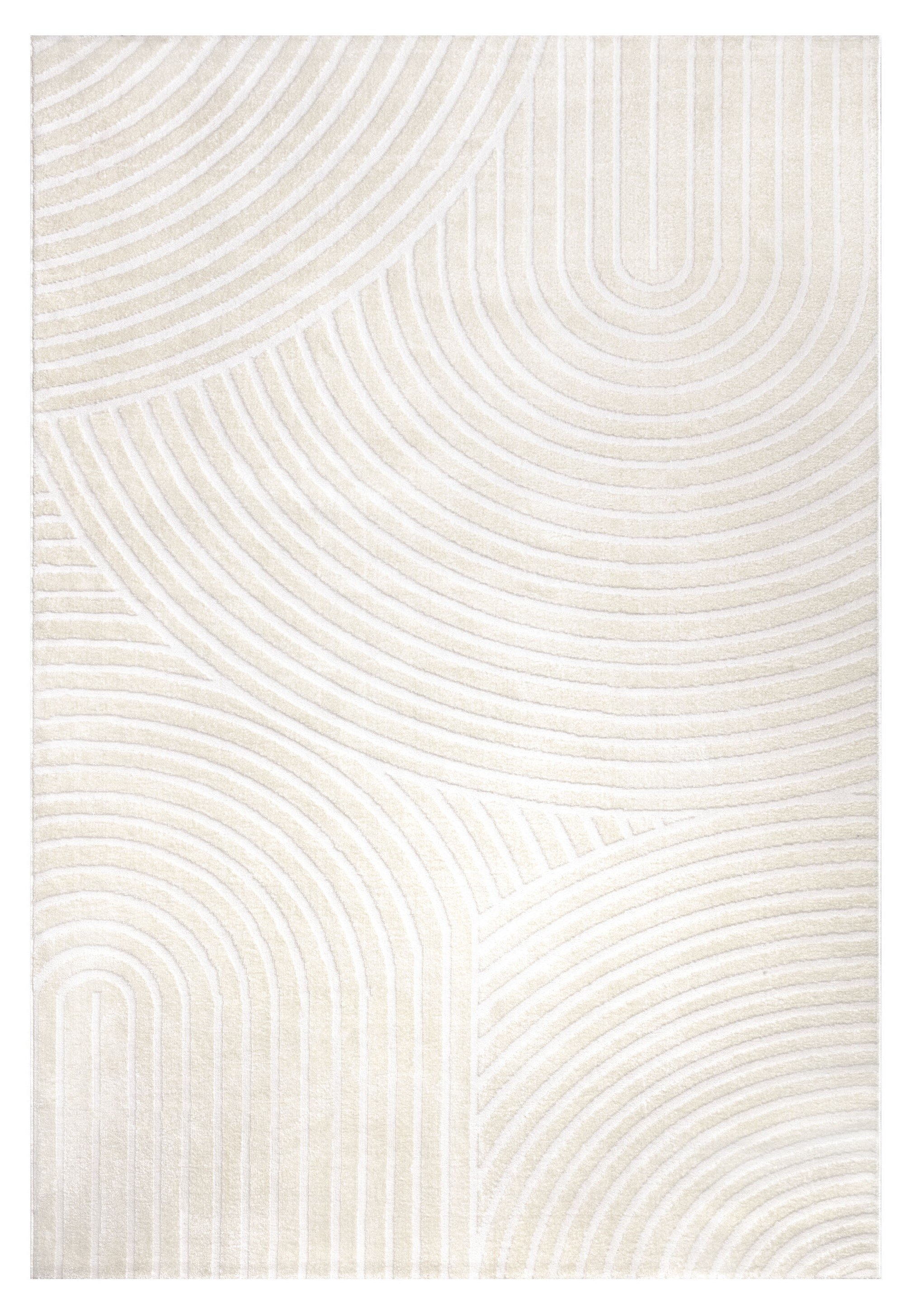 teppich.pl Nowoczesny dywan Lusenta beżowy 80x150 cm