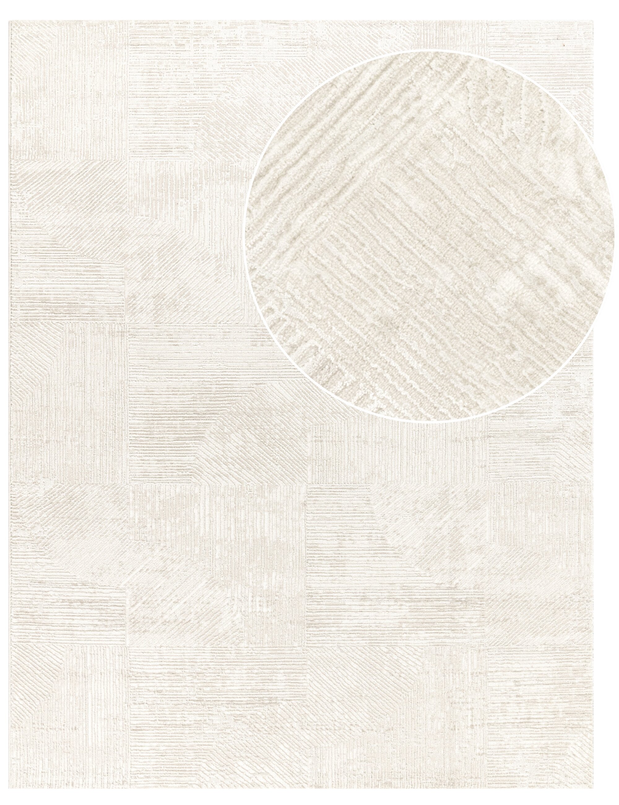 teppich.pl Nowoczesny dywan Myko krem 80x150 cm