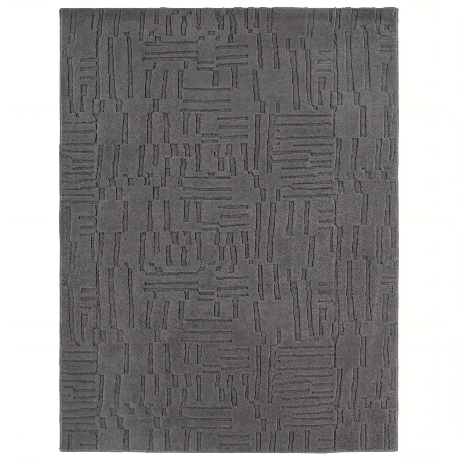 teppich.pl Nowoczesny dywan Tokko antracyt 80x150 cm