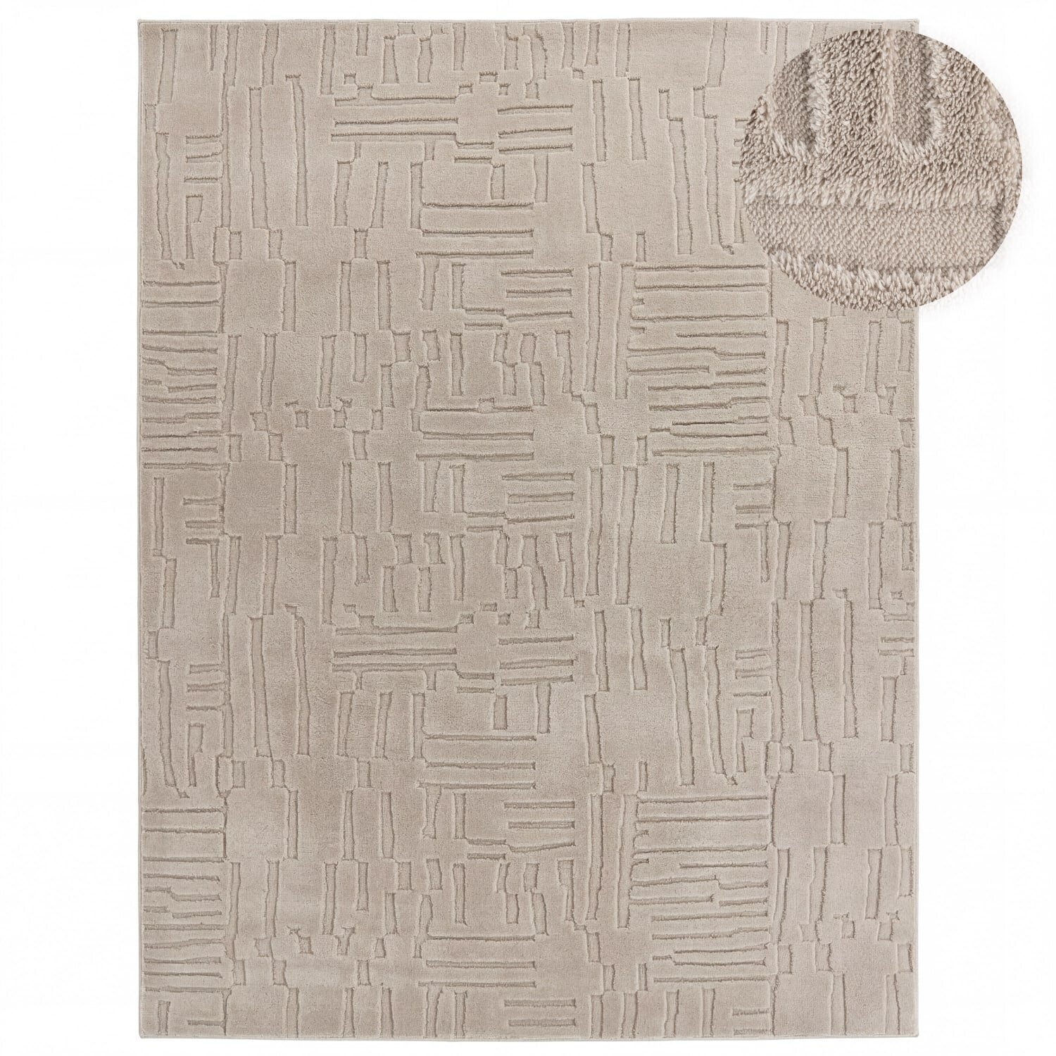 teppich.pl Nowoczesny dywan Tokko beżowy 200x280 cm