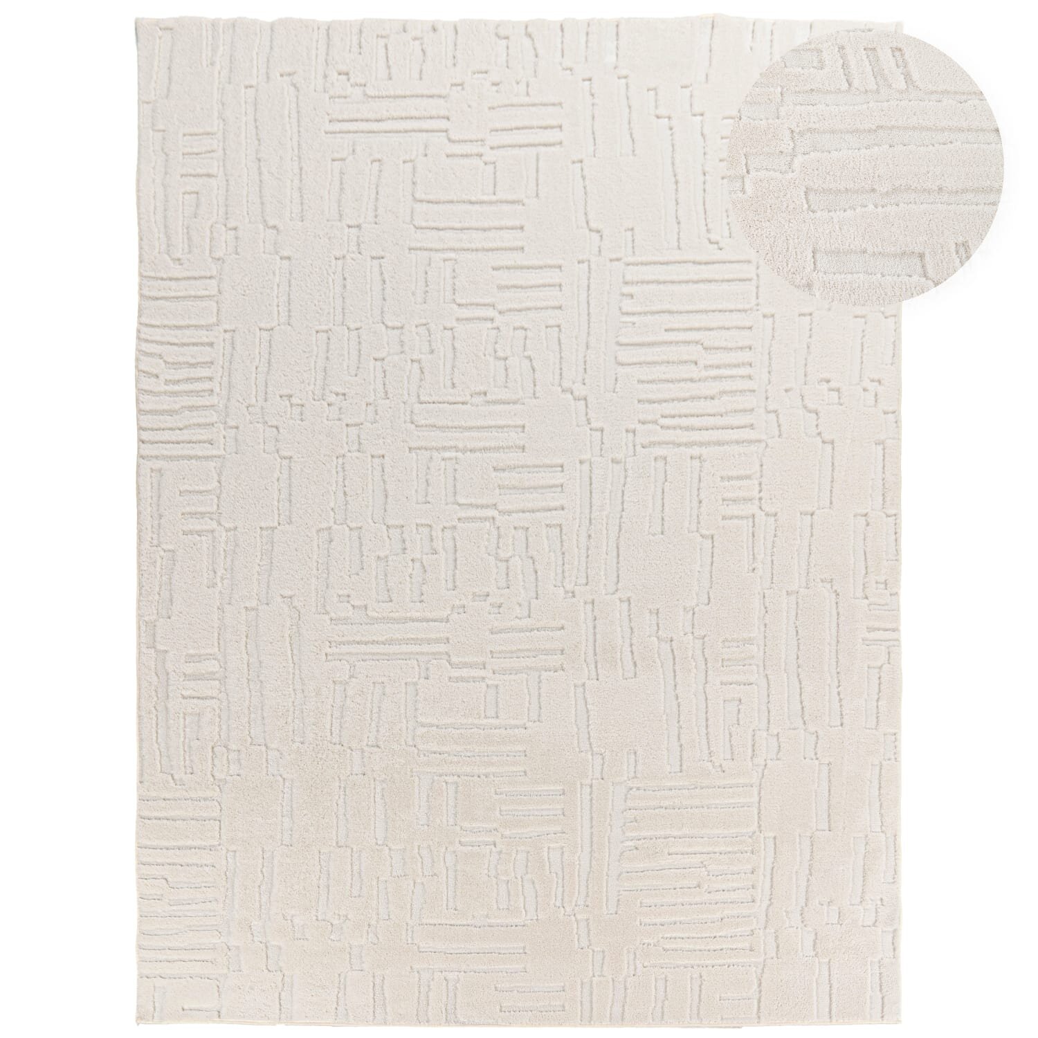 teppich.pl Nowoczesny dywan Tokko krem 120x160 cm