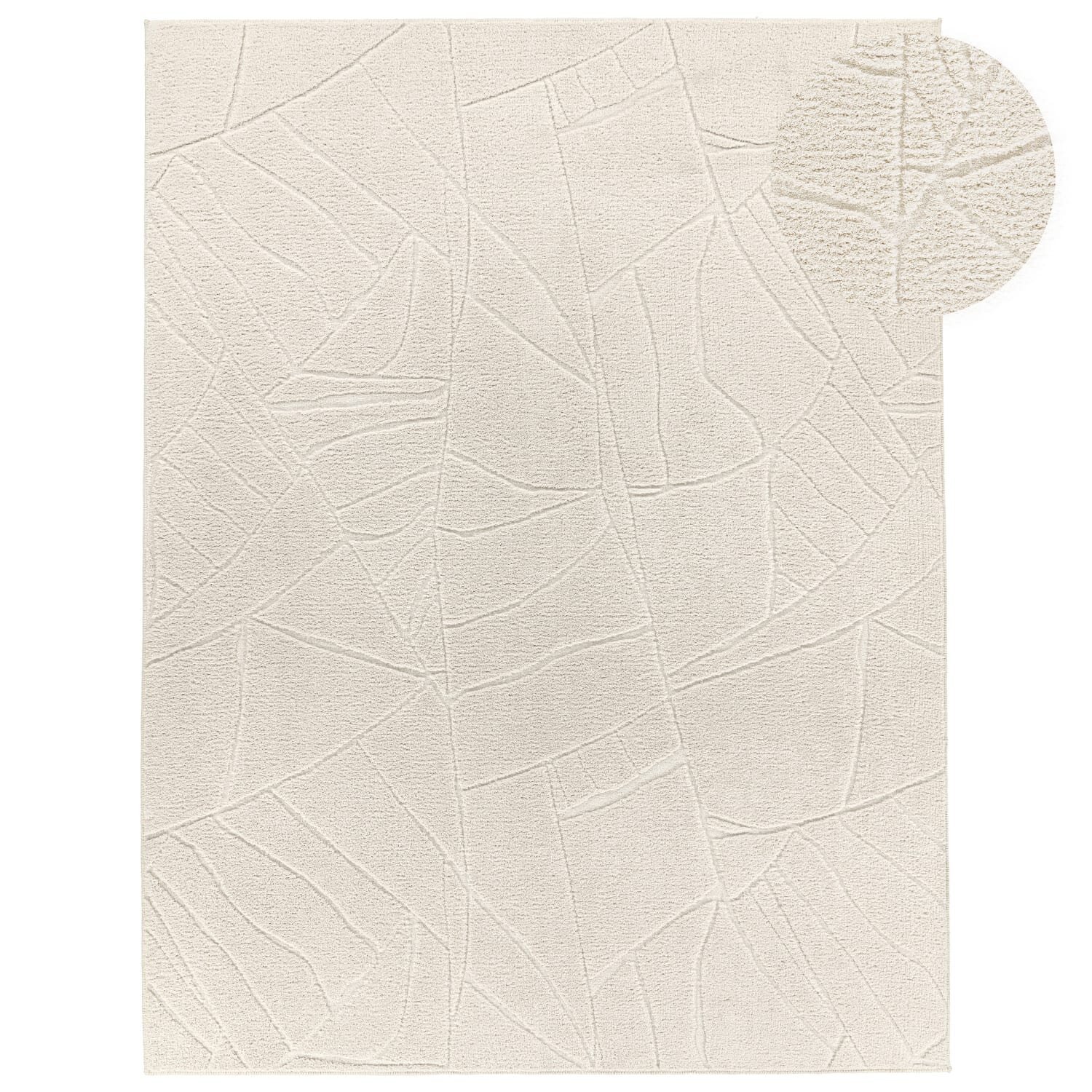 teppich.pl Nowoczesny dywan Tokko krem 80x150 cm