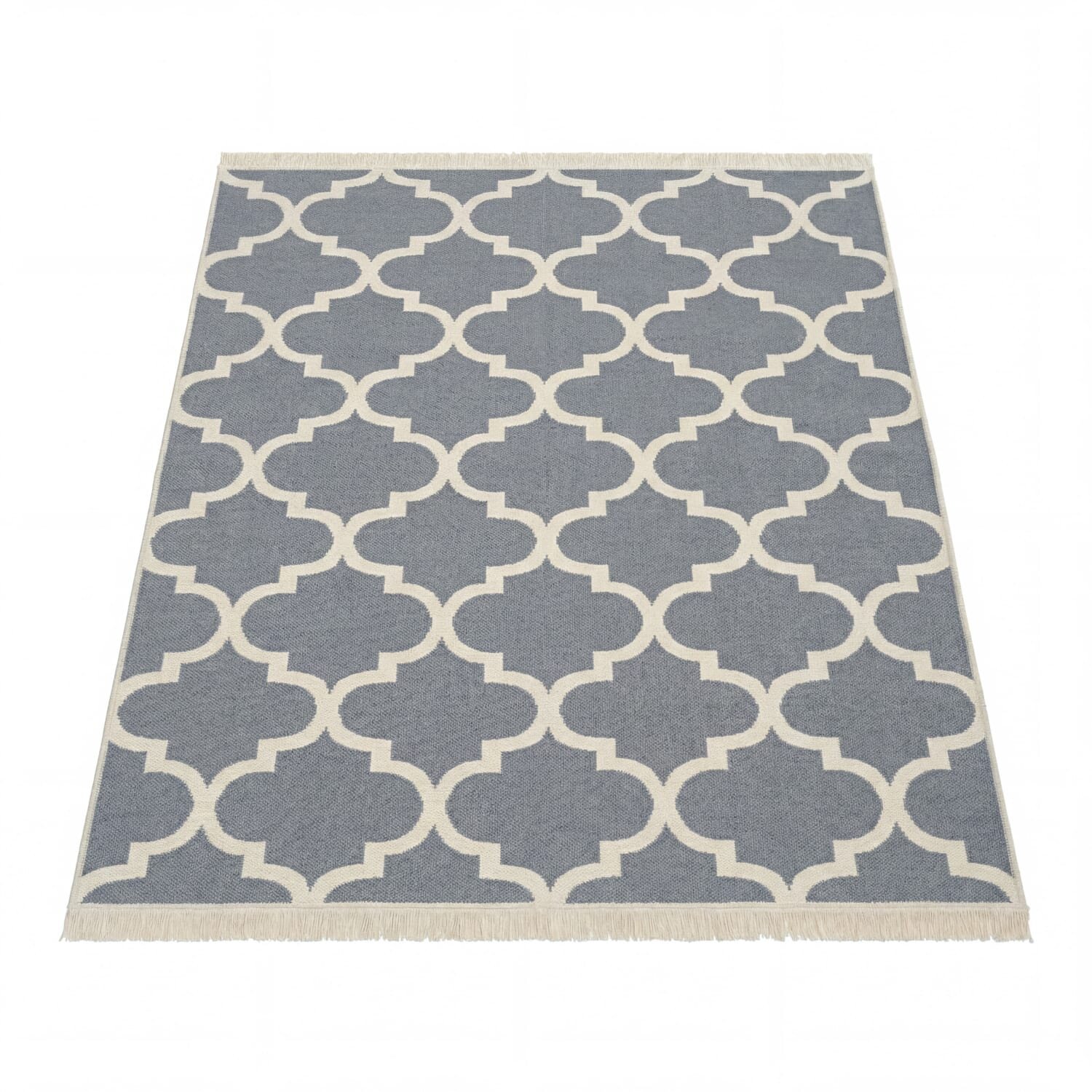 teppich.pl Odwracalny dywan Skyla szary 60x180 cm